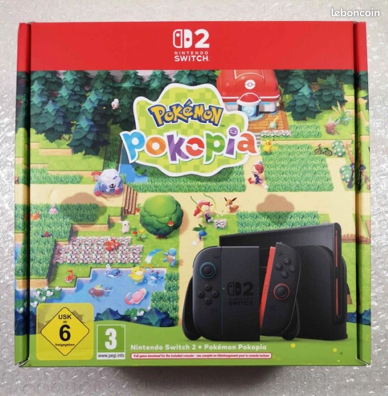 Nintendo switch 2 neuve ✨️+ kit jeu pokemon pokopia (image 1)