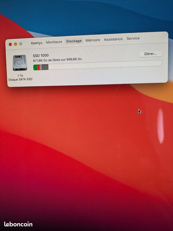 đ„ïž Imac 24 SSD 1To âïž (image 3)