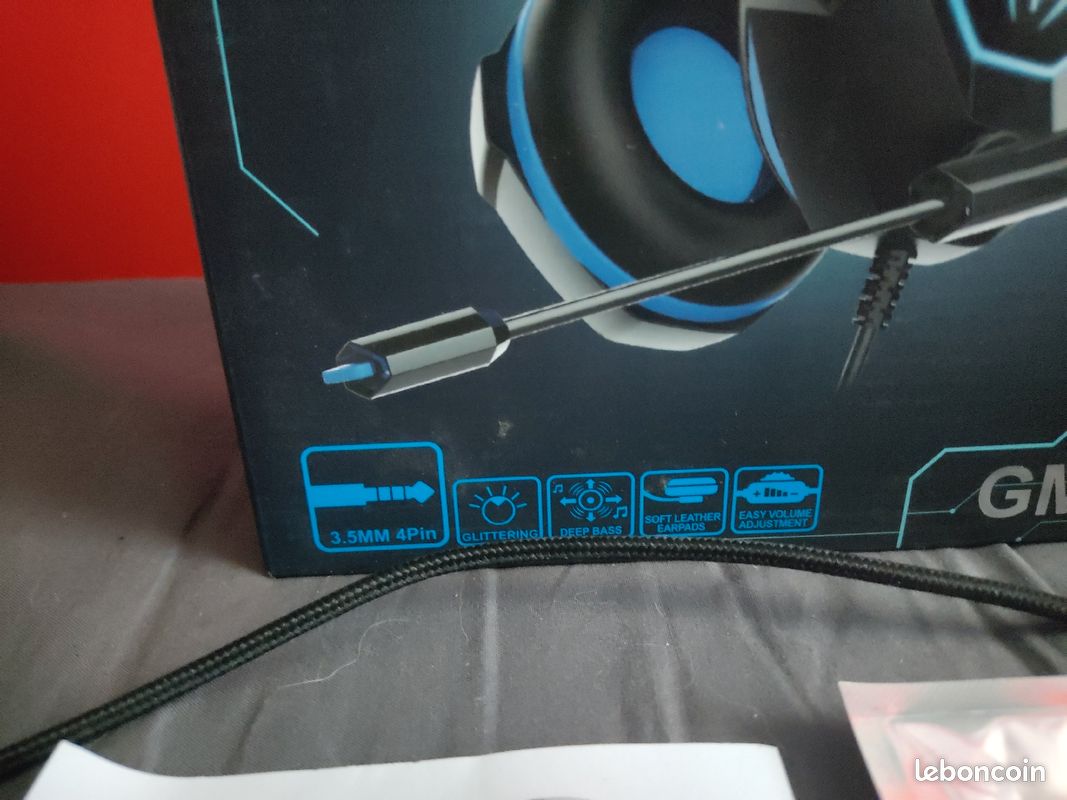 Casque gaming Bee xcellent pro gaming headset GM-6 (image 4)