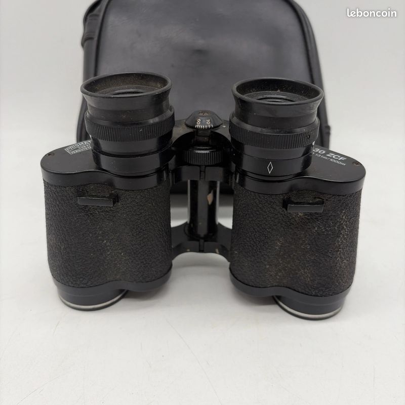 JUMELLES NITSCHKE RATHENOW Genira 8x30 XXe avec étui en cuir H6676 EUR