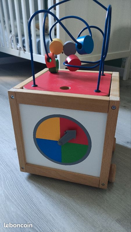 Grand Cube d'activités bébé Oxybul (image 4)