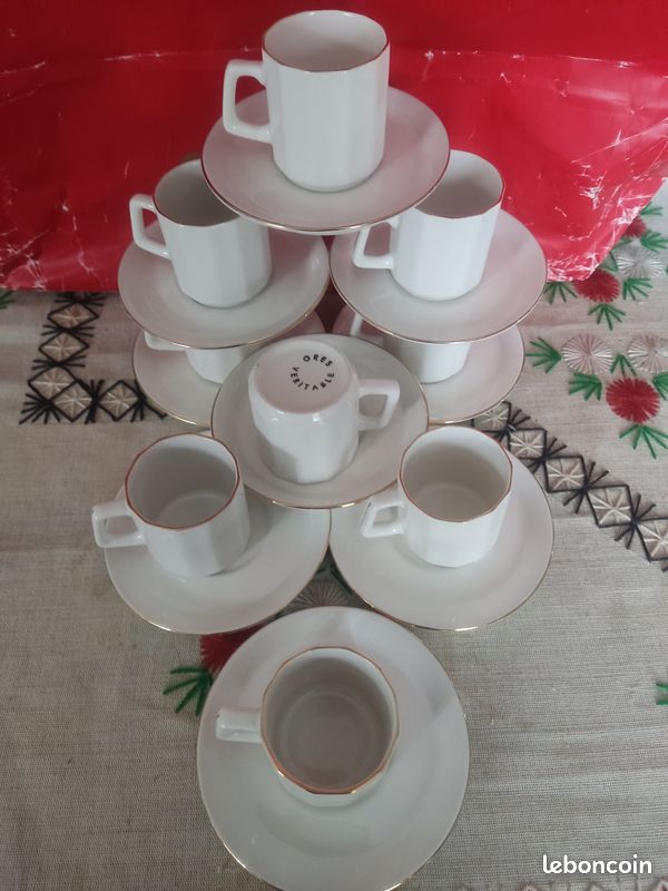 9 tasses en grès (image 3)