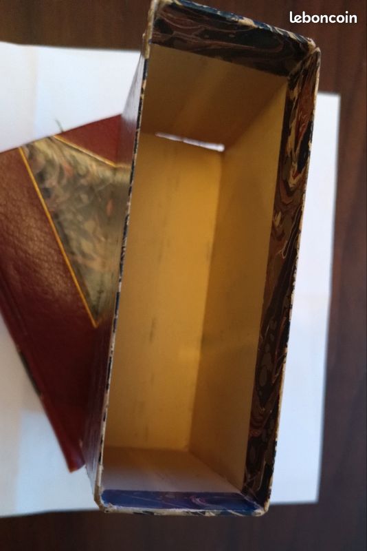 Coffret reliure 2 tomes "pensées choisies du R. P. LACORDAIRE" 10ème édition 1902 (image 10)