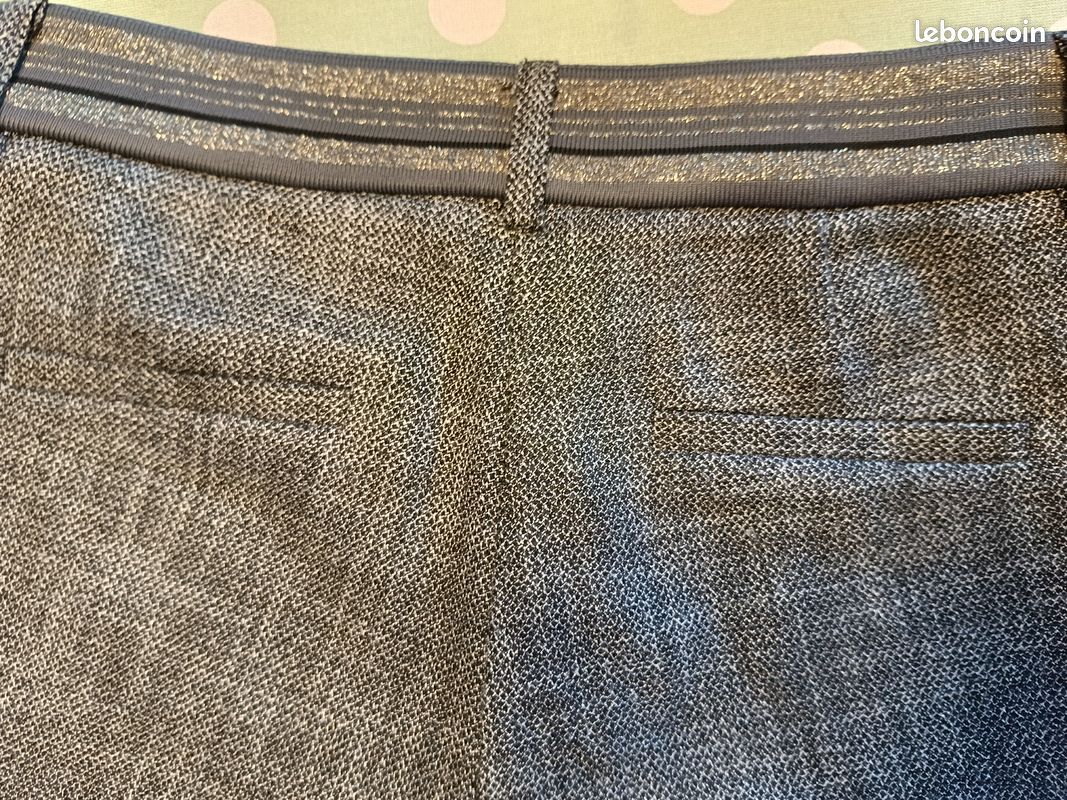 Pantalon chic gris eva kayan (image 4)
