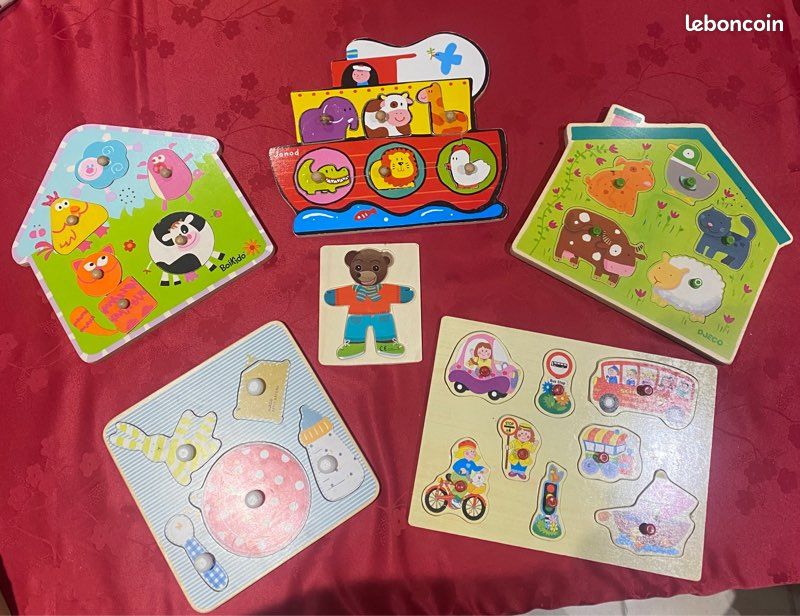 6 puzzles 1er âge (image 1)