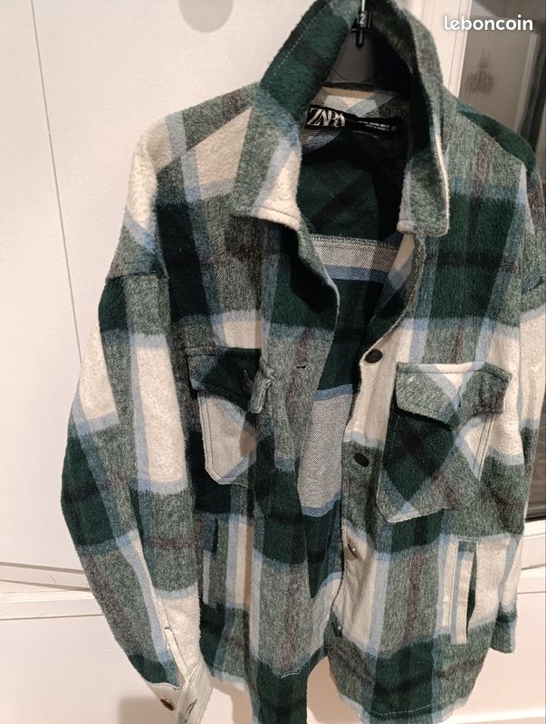 Chez Zara Zara Suisse Chemise A Carreaux Rouge Et Noir Femme Zara