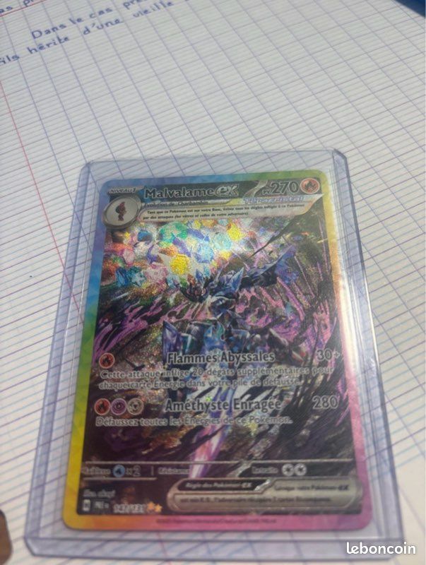 Carte malvalame ex SIR evolution prismatique (image 2)