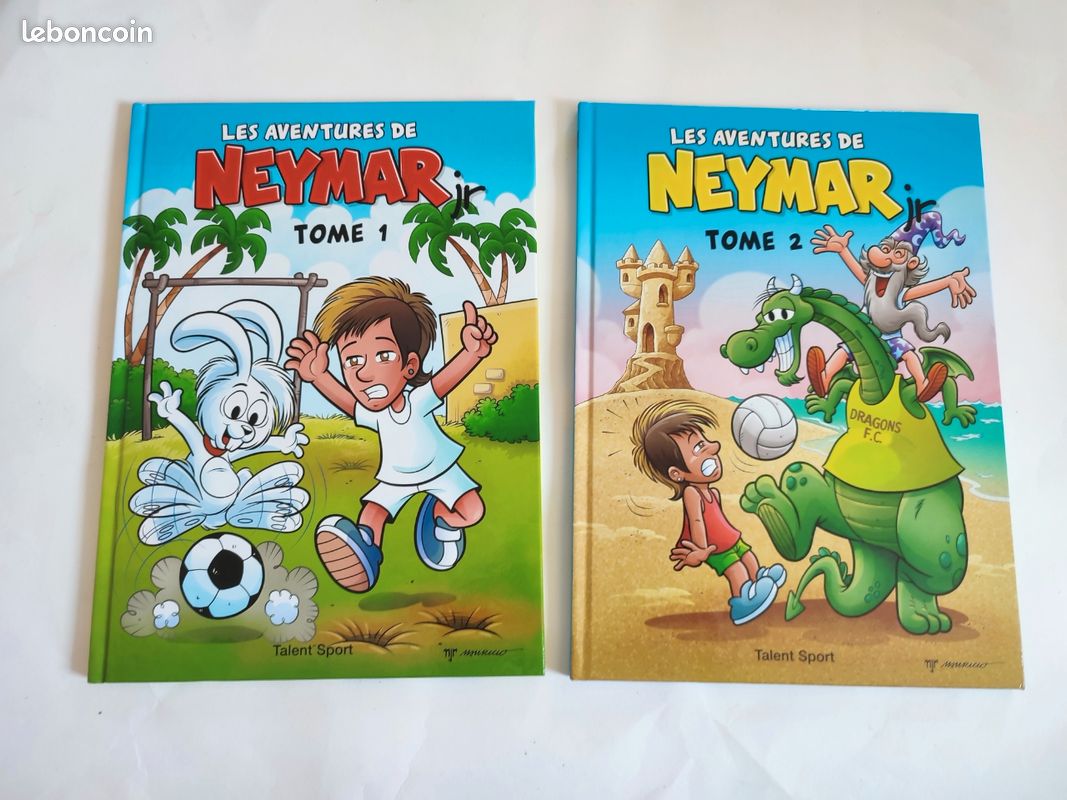 Lot 2 BDs Les Aventures Neymar (image 1)