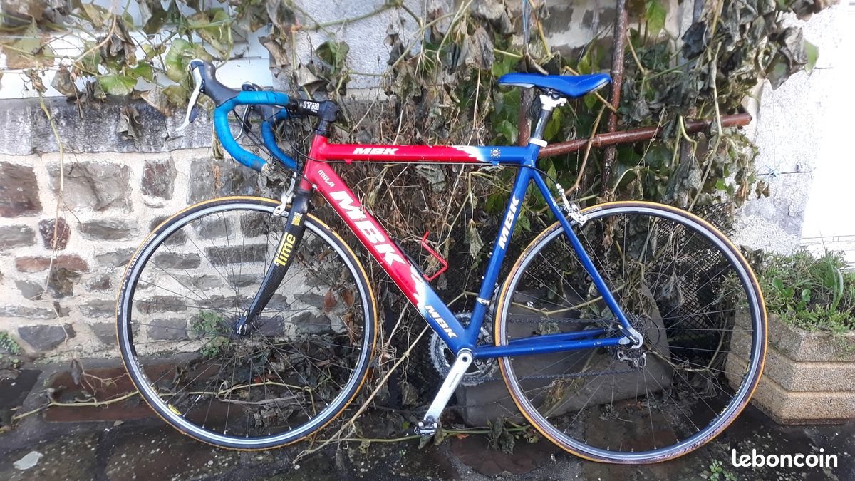 Vélo De Course Homme MBK Bleu - Occasion En Bon état