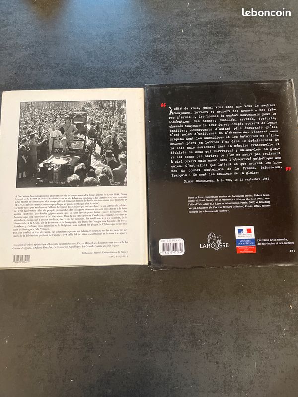 2 Livres La Libération et Les résistants : l'histoire de ceux qui refusèrent (image 2)