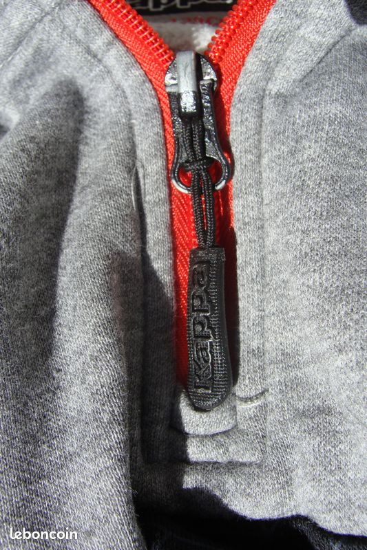 Kappa-Sweat-Shirt à capuche zippée 8 ANS (image 7)