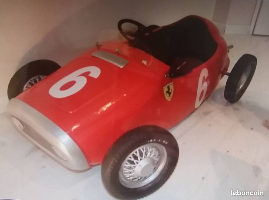 Ancienne Voiture De Course En Tôle – Jouet Véhicule Vintage Indéterminé