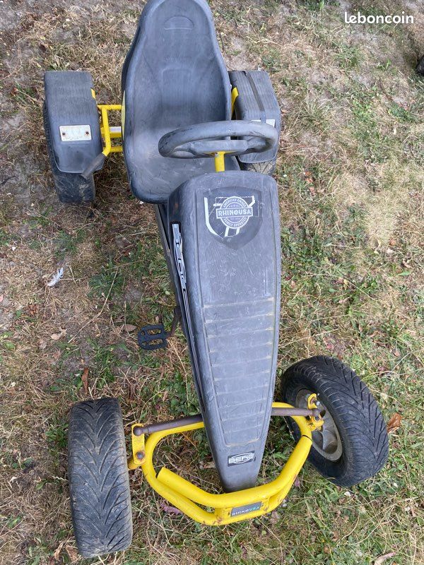 Lot de 2 Karts à pédales BERG grands modèles (À remettre en état / Pneus à réparer) (image 7)