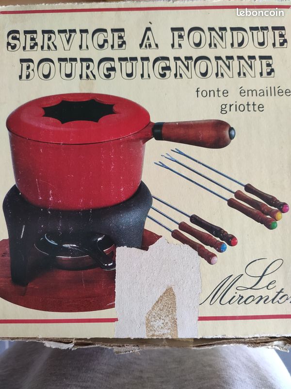 Service à fondue en fonte (image 4)