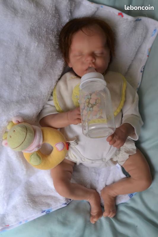 Bébé Reborn En Vinyle – Poupée Réaliste, Neuve