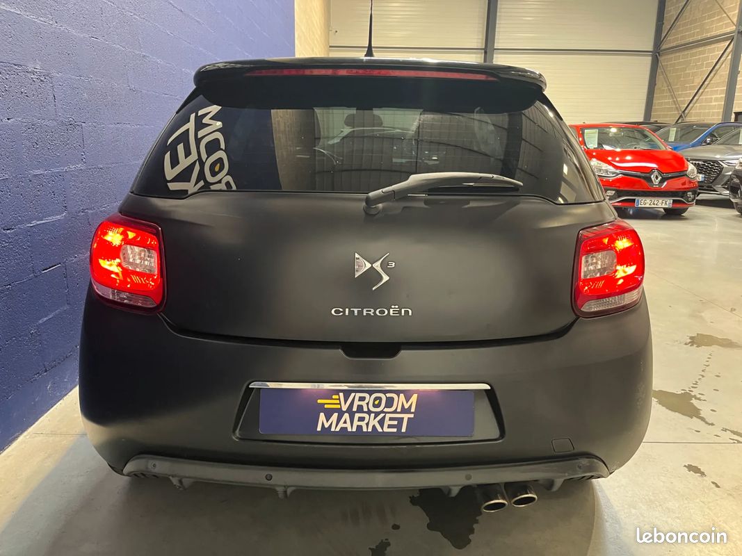 CITROEN DS3 1.6 HDi 112ch SÉRIE NOIRE - 2011 - 155 000 km - Sièges cuir - Suivi complet (image 4)