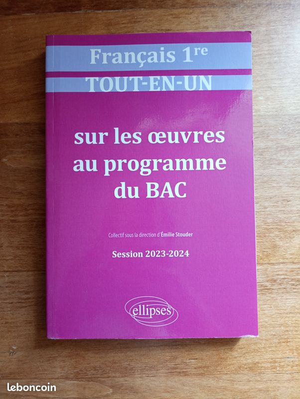 Tout En Un - Sur les œuvres au programme du Bac - Français 1ère (image 1)