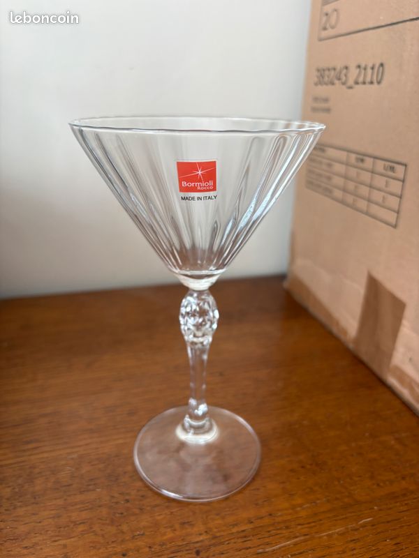 Lot de 6 verres Martini Rosso - Collection