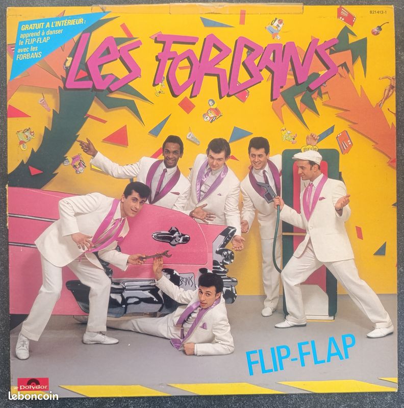 Disque vinyle 33T - Flip-Flap - 1984 - Les Forbans (image 1)