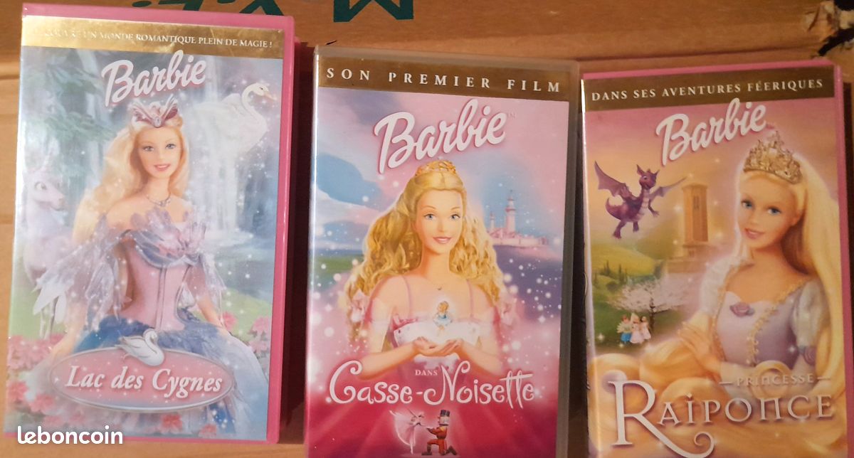 cassettes vidéo BARBIE DVD Films