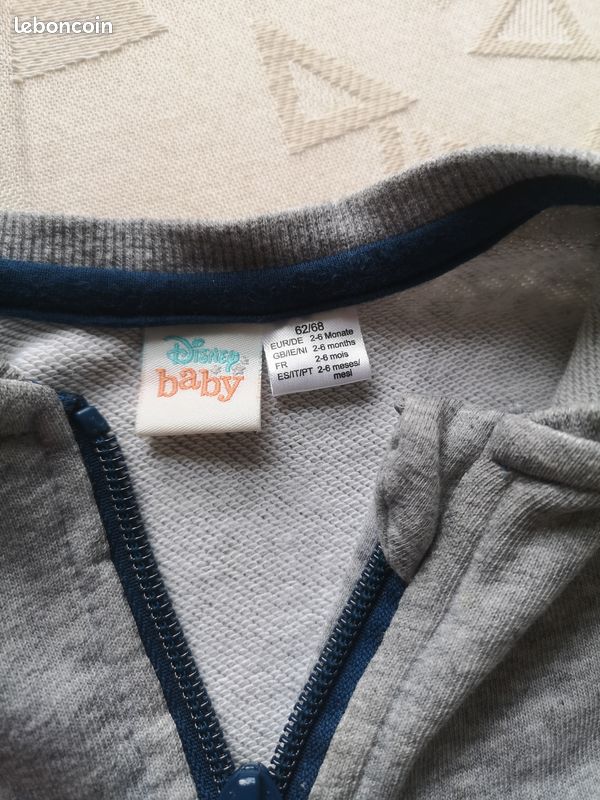Ensemble Disney 101 Dalmatiens jogging et veste de survet 6 mois (image 5)
