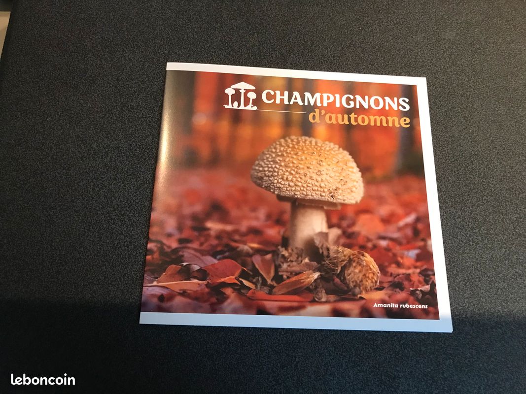 Bloc timbre collector Champignons d'automne - Collection