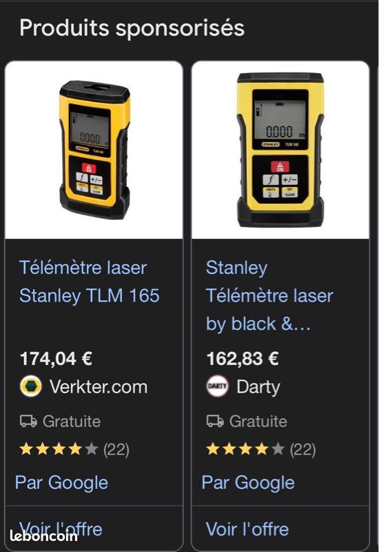 Télémètre laser Stanley (image 4)