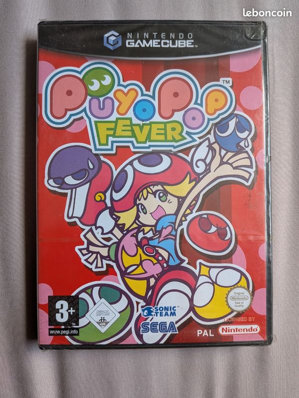 Puyo Pop Fever GameCube neuf sous blister (image 1)