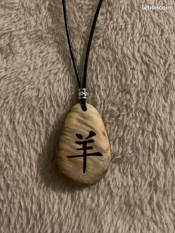 Colliers avec pendentif signe astrologie chinois (image 2)
