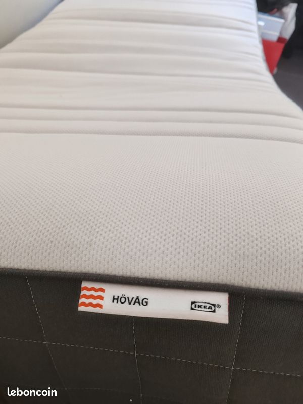 Lit simple 90x200 IKEA (image 4)