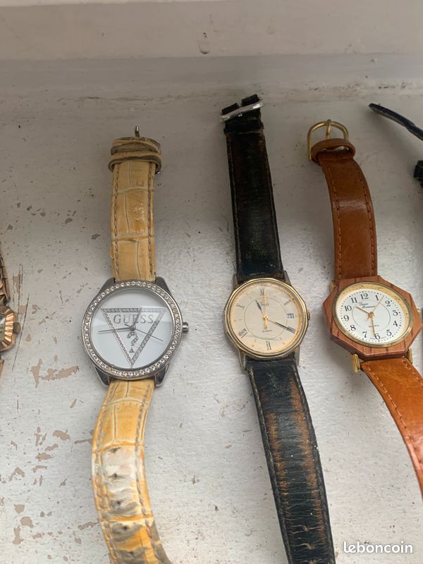 lot de montres mécanique automatique et quartz