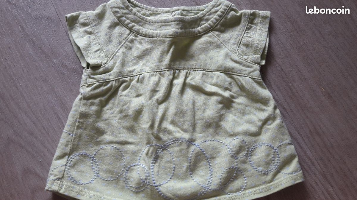 Pantalon et haut DPAM 3 mois (image 3)
