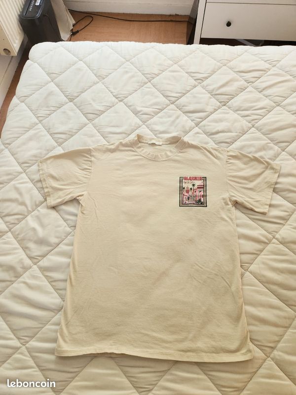 T-shirt mixte beige - Algéria "Off the system (image 7)