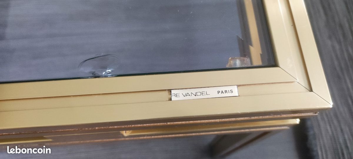 2 tables basses Pierre Vandel années 70 (image 9)