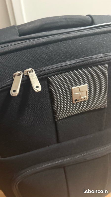 VALISE Delsey 60cm noir tissu (image 5)