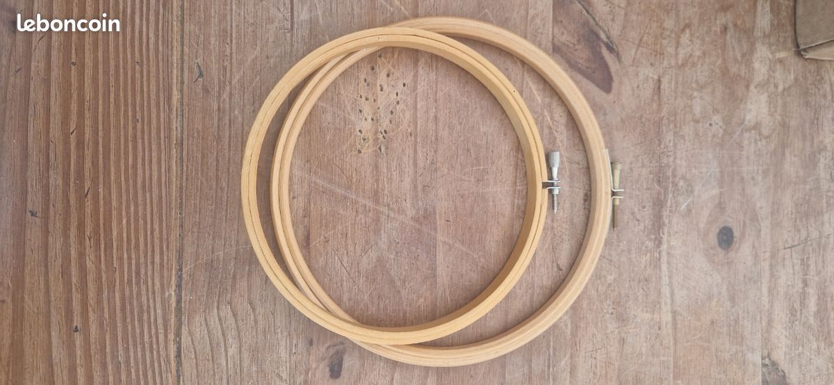 Lot de 2 tambours cercles à broder (image 2)