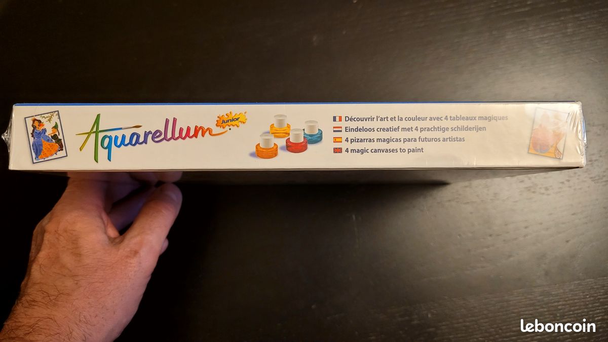 SentoSphère Aquarellum Junior Alice Au Pays Des Merveilles - Kit Peinture Magique Dès 7 Ans