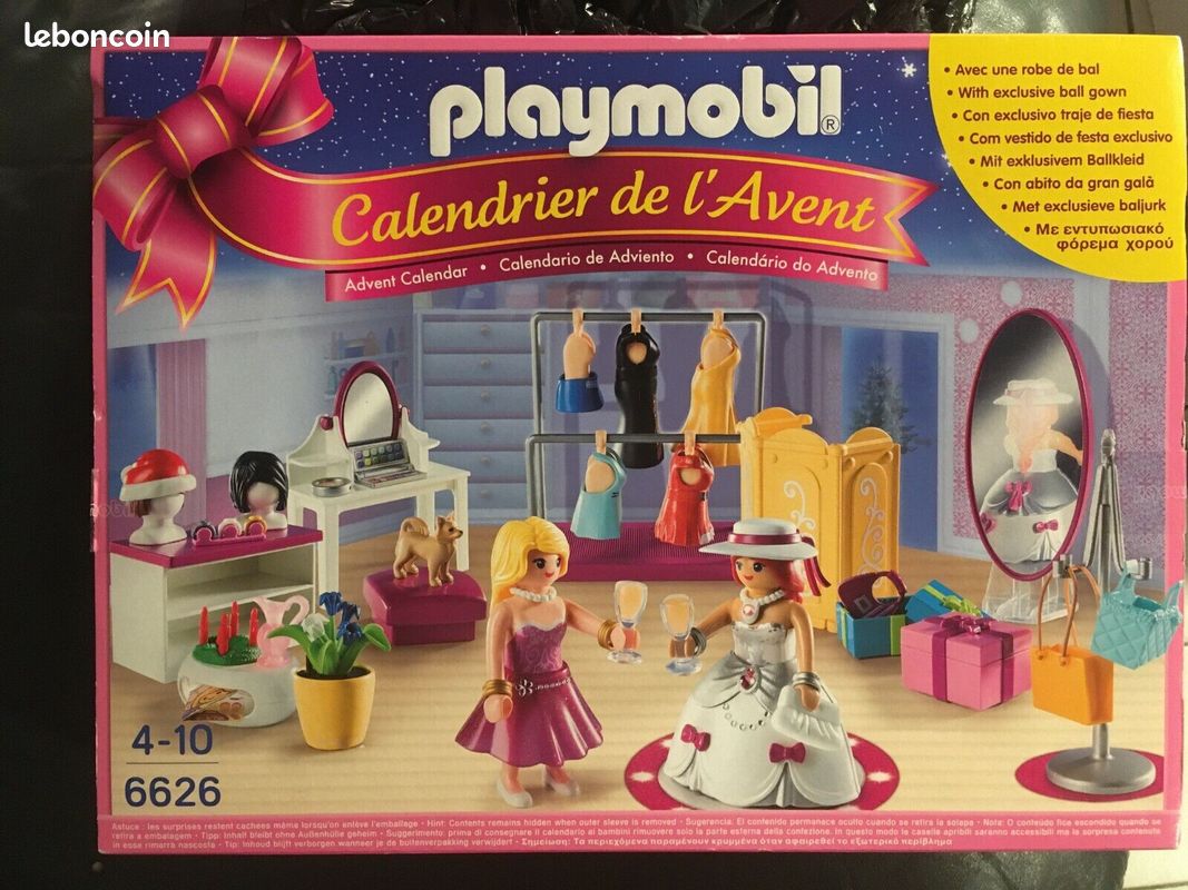 Calendrier de l'Avent playmobil 6626 la loge de l'artiste Neuf Ide cadeau  - Jeux & Jouets