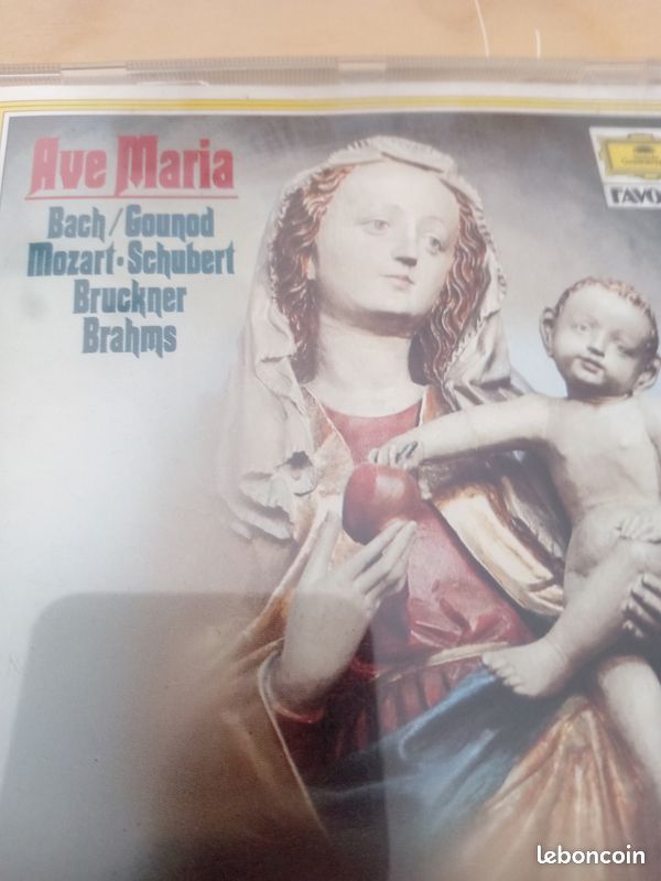 Cd ave maria bach gounod mozart schubert - CD - Musique 