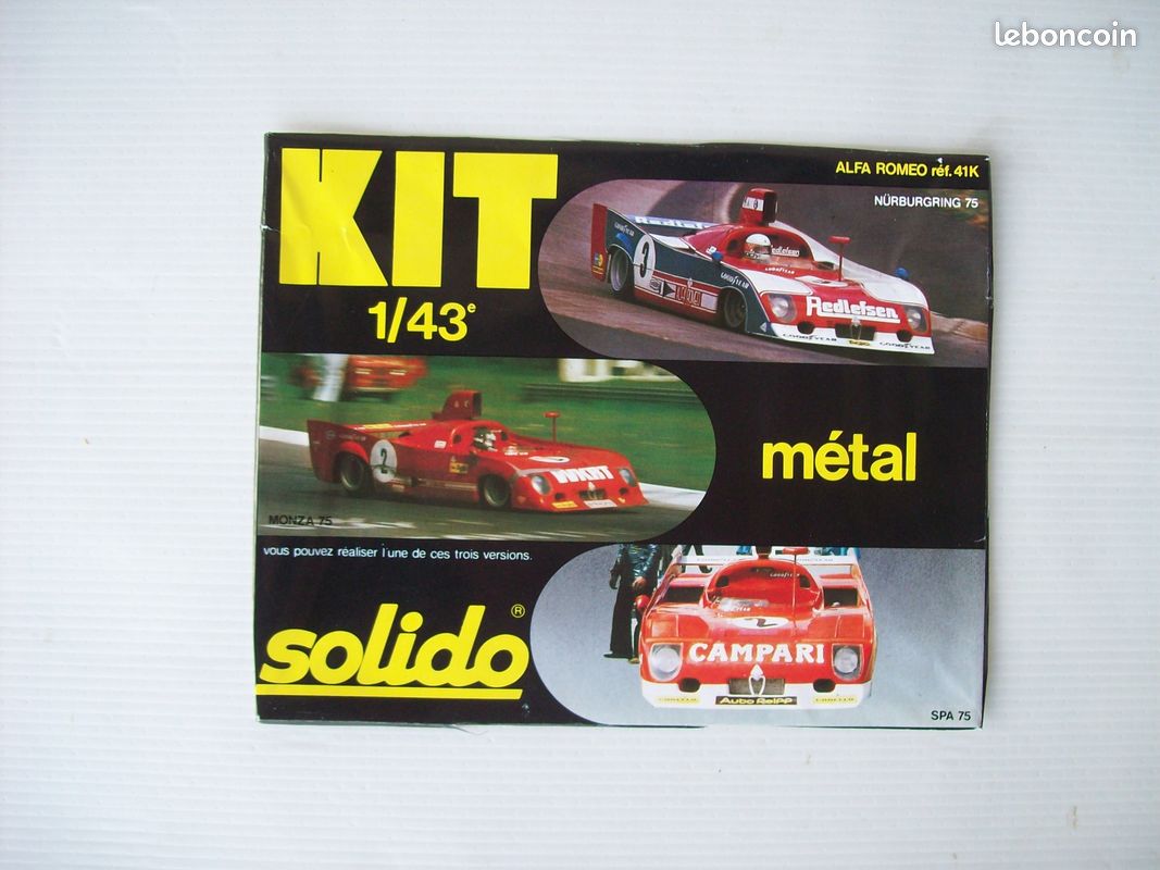 Miniature Alfa Romeo Alfasud Rouge 1/43 De Solido – Occasion, Métal, Sans Boîte