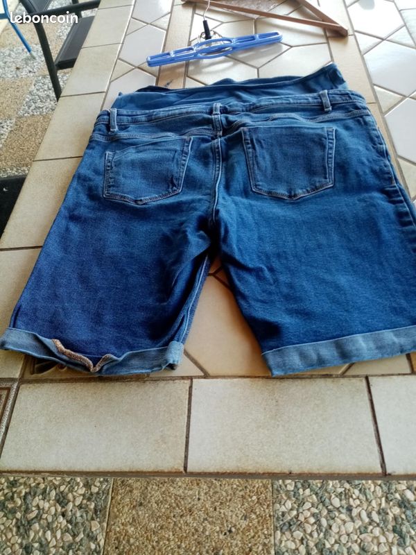 Short jeans de grossesse T 44 (image 7)