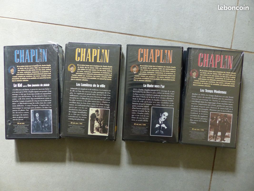 Cassettes video Chaplin (image 2)