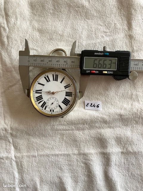 Verre Minéral Pour Montre De Gousset (ou Autre) - Diamètre 37.6 Mm - Neuf Sans étiquette