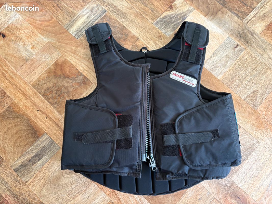 SPYMINNPOO Gilet D'Équitation Enfant Protection Corps Rose - Ajustable Confortable