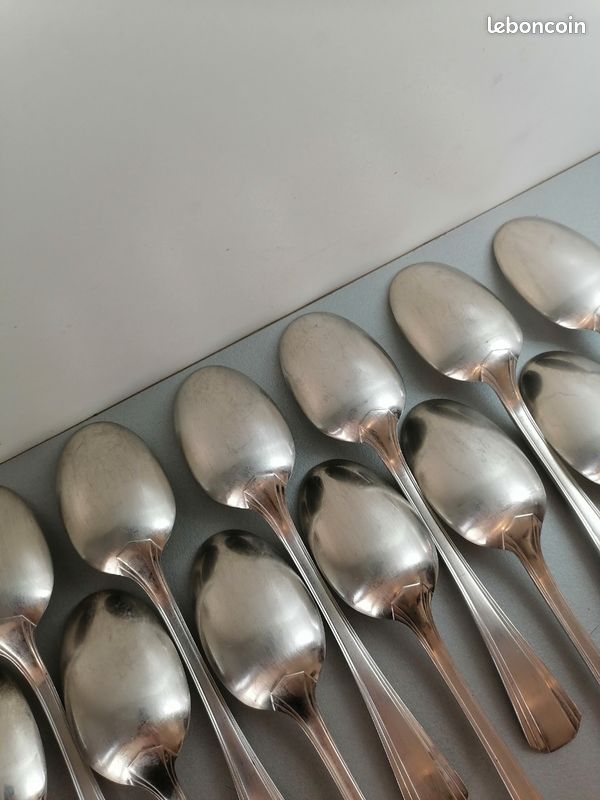 8 cuillères à café Christofle « Boréal