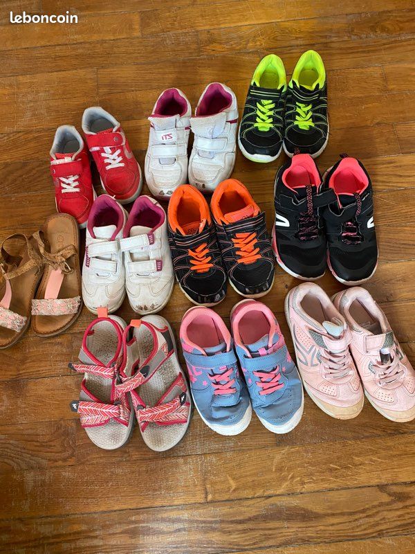 Lot baskets enfants (image 1)