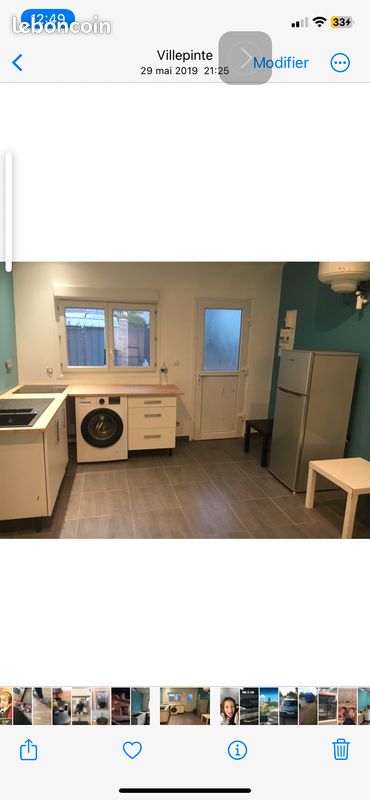 Appartement a louer villepinte - 1 pièce(s) - Surfyn