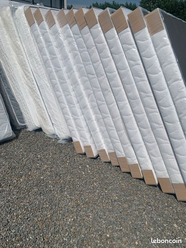 Matelas sommiers 90/190 140/190 160/200 180/200 (image 6)
