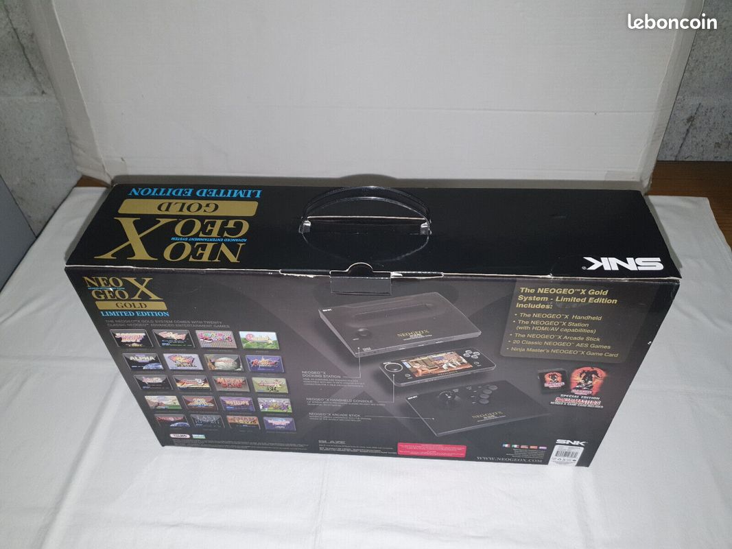 Console neo geo X gold neuve en boite scellée (image 2)