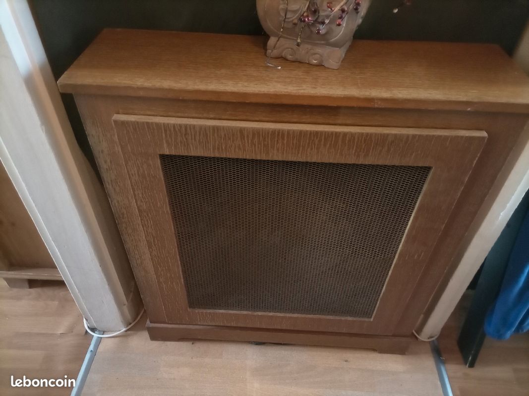 Meuble pour cheminée en bois (image 1)